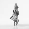 Mô hình tượng nữ Gypsy xinh đẹp - File in 3D nghệ thuật - Thumbnail 3