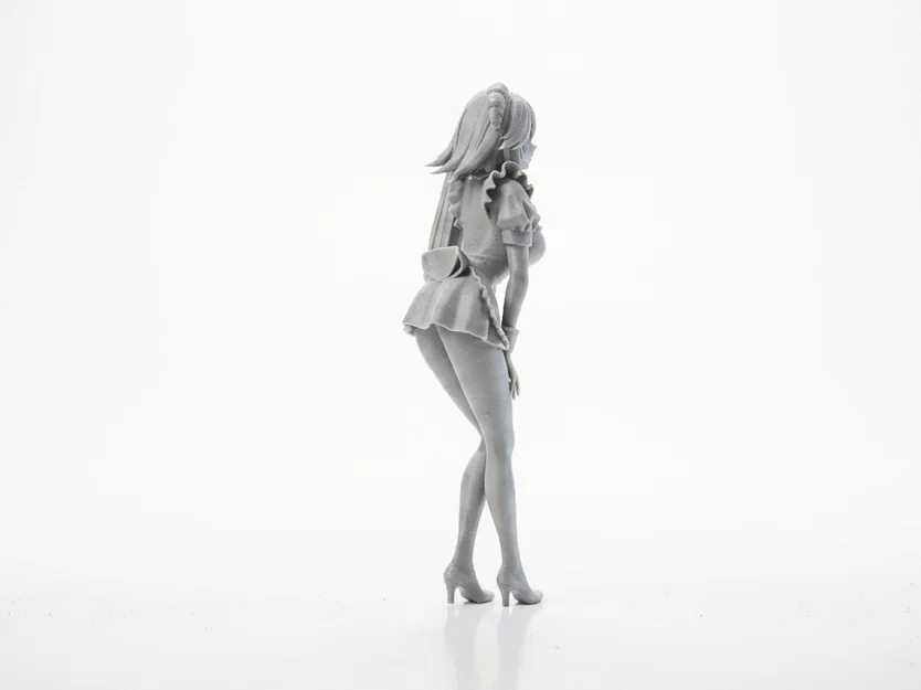 Mô hình tượng Anime Girl sang trọng - Nhân vật nữ in 3D - Image 2