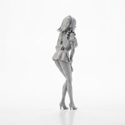 Mô hình tượng Anime Girl sang trọng - Nhân vật nữ in 3D
