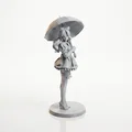 Mô hình 3D Quý Cô Cầm Ô Thanh Lịch - Thumbnail 1