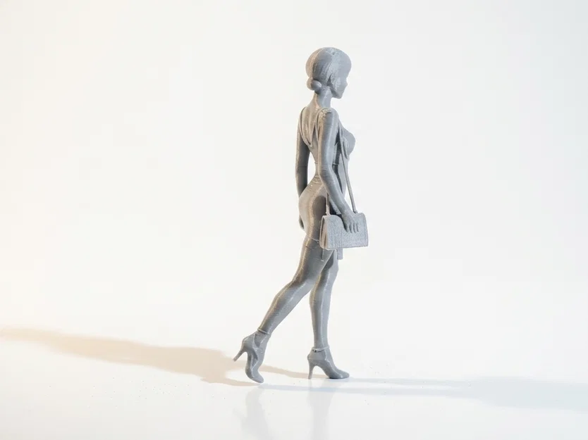Mô hình tượng quý cô xinh đẹp - Tệp in 3D (Beautiful Lady Figurine) - Image 3
