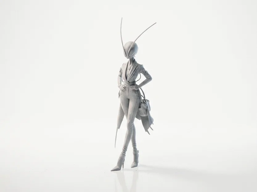 Mô hình Bee Girl - Tượng nhân vật nữ 3D tinh xảo - Image 1
