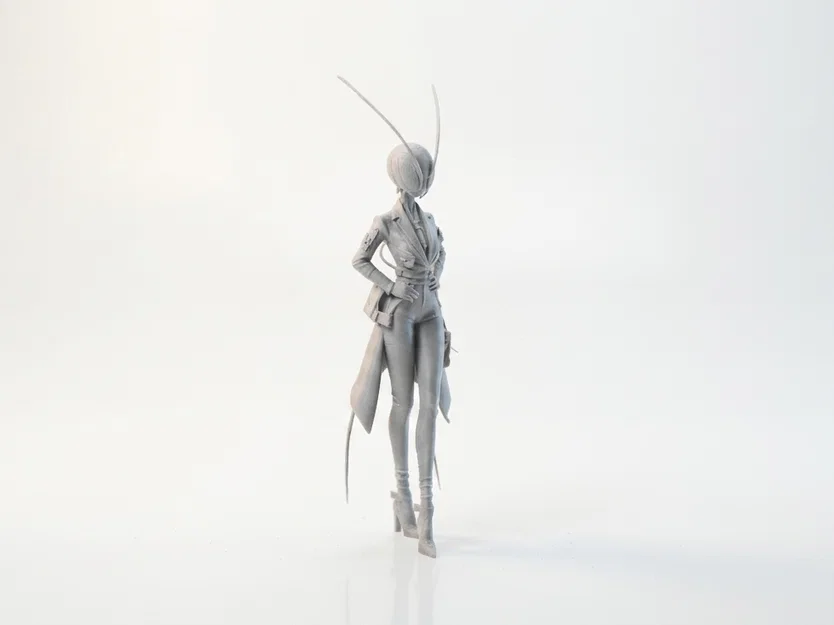 Mô hình Bee Girl - Tượng nhân vật nữ 3D tinh xảo - Image 2