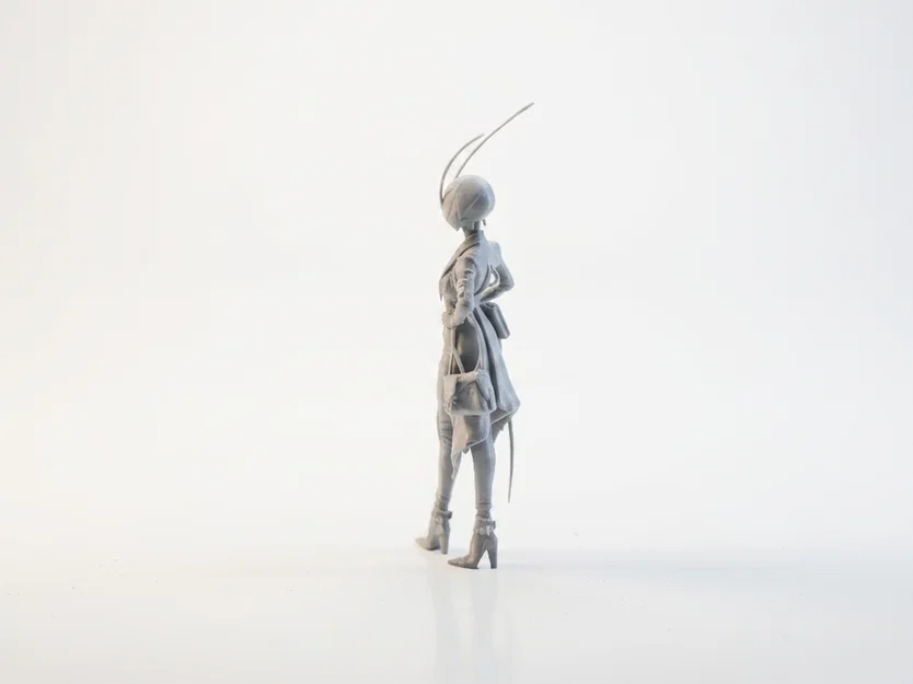 Mô hình Bee Girl - Tượng nhân vật nữ 3D tinh xảo - Image 4