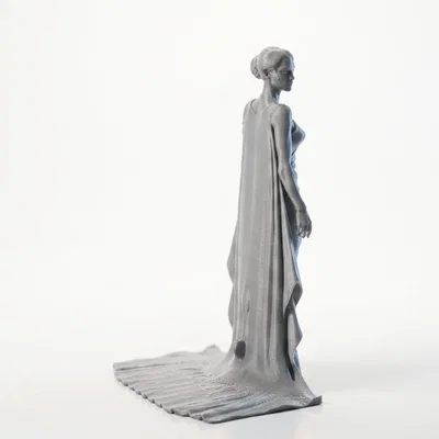 Tượng Nữ Thần Trong Tà Áo - Mẫu In 3D Đẹp Mắt