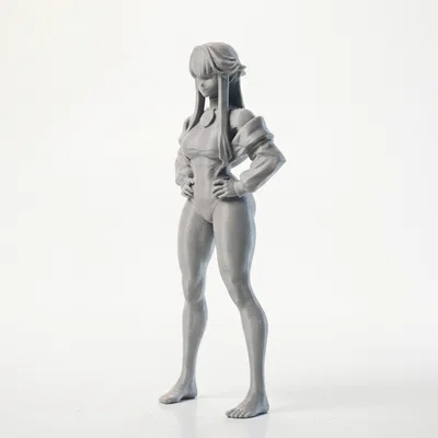 Mô hình 3D tượng nhân vật nữ duyên dáng (Beauty Female Figure Statue)