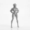 Mô hình 3D tượng nhân vật nữ duyên dáng (Beauty Female Figure Statue) - Thumbnail 2