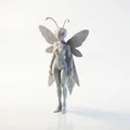 Bee Lady Figurine - Mô Hình Nhân Vật Fantasy In 3D - Thumbnail 1