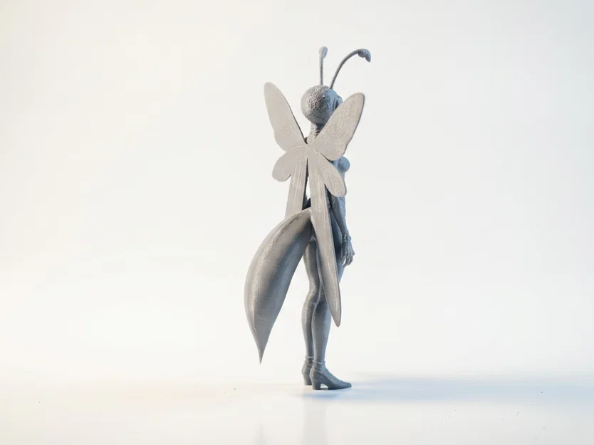 Bee Lady Figurine - Mô Hình Nhân Vật Fantasy In 3D - Image 3