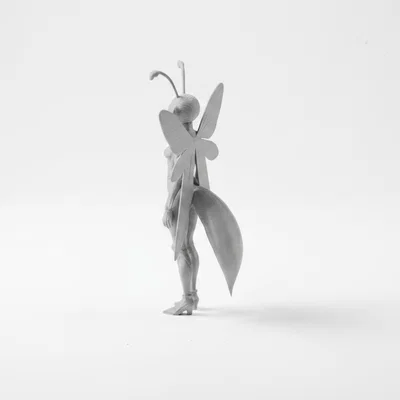 Bee Lady Figurine - Mô Hình Nhân Vật Fantasy In 3D