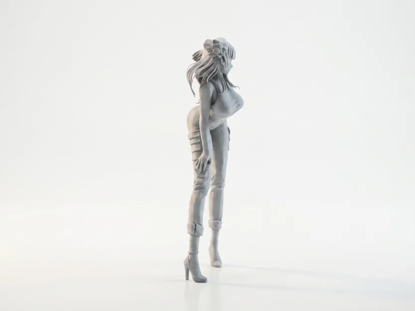 Mô hình 3D nhân vật nữ tư thế năng động - Dynamic Pose Female Figurine - Image 2