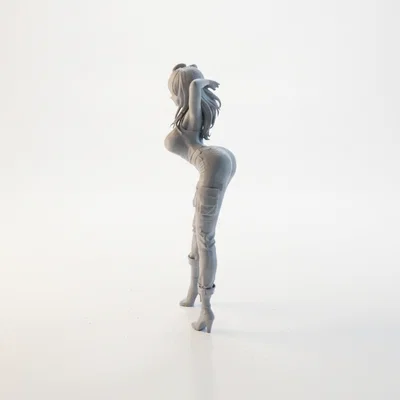 Mô hình 3D nhân vật nữ tư thế năng động - Dynamic Pose Female Figurine
