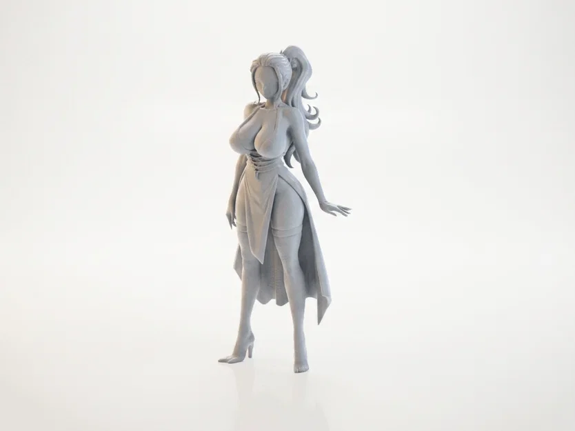 Mô hình tượng nhân vật nữ Elegant Lady in 3D - Image 1