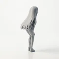 Mô hình nhân vật nữ Anime 3D in được (Anime Girl Figurine) - Thumbnail 3