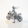 Mô hình Nữ Biker Cá Tính - Figurine in 3D - Thumbnail 4