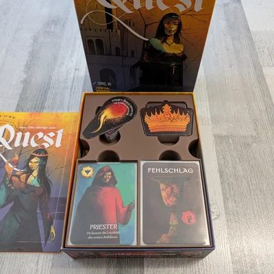 Khay đựng / Organizer cho game Quest (Không dùng cho bản Quest: Avalon Big Box)