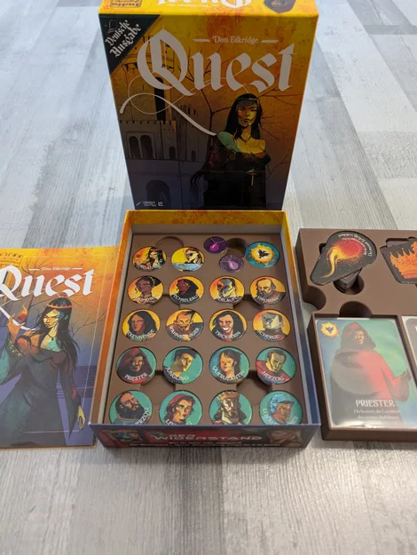 Khay đựng / Organizer cho game Quest (Không dùng cho bản Quest: Avalon Big Box) - Image 5