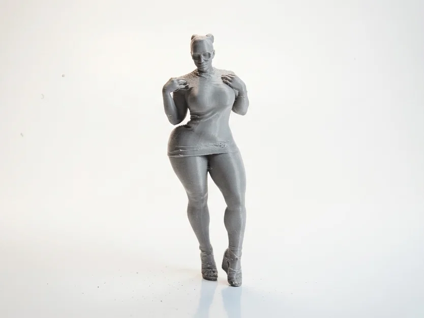 Mô Hình Nhân Vật Nữ Quyến Rũ (Big Hips Babe) - File STL In 3D - Image 1