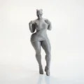 Mô Hình Nhân Vật Nữ Quyến Rũ (Big Hips Babe) - File STL In 3D - Thumbnail 1