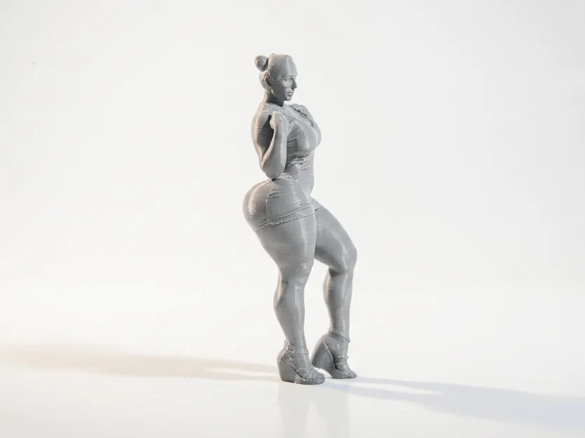 Mô Hình Nhân Vật Nữ Quyến Rũ (Big Hips Babe) - File STL In 3D - Image 2
