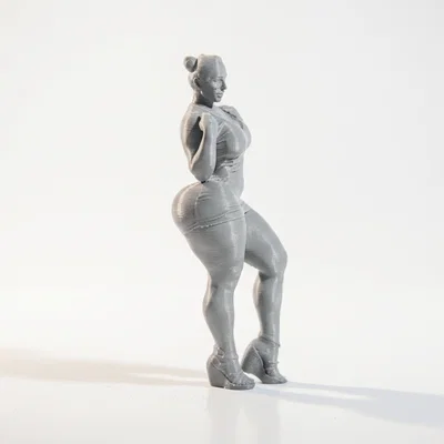 Mô Hình Nhân Vật Nữ Quyến Rũ (Big Hips Babe) - File STL In 3D
