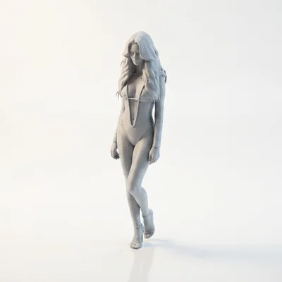 Mô hình Tượng Nữ Nghệ Thuật - File In 3D Sưu Tầm
