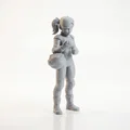 Mô hình 3D Nữ Biker Cá Tính Có Thể In 3D - Thumbnail 2