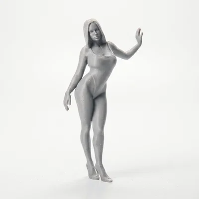Mô hình tượng nữ Bikini Babe in 3D cực chi tiết