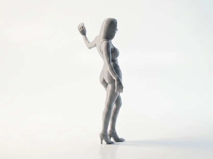 Mô hình tượng nữ Bikini Babe in 3D cực chi tiết - Image 3