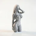 Mô hình tượng nữ Bikini Babe in 3D - Thumbnail 2