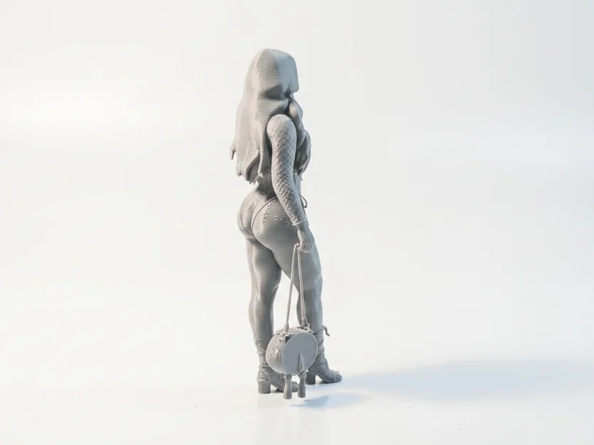 Mô hình nhân vật nữ Bikini Babe - File in 3D nghệ thuật - Image 3