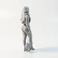 Mô hình nhân vật nữ Bikini Babe - File in 3D nghệ thuật - Thumbnail 3