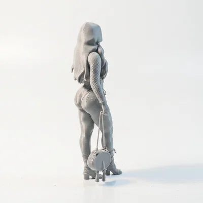 Mô hình nhân vật nữ Bikini Babe - File in 3D nghệ thuật