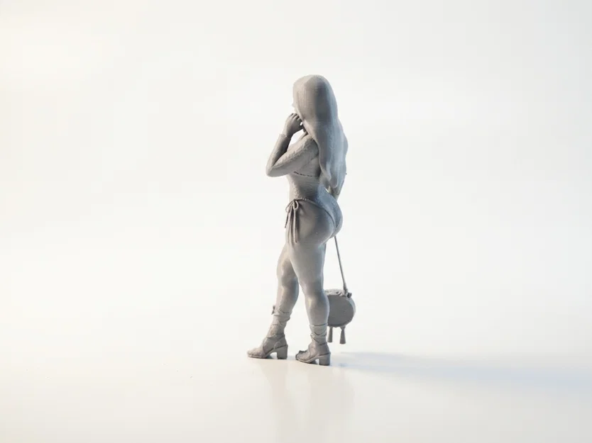 Mô hình nhân vật nữ Bikini Babe - File in 3D nghệ thuật - Image 4