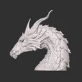 Mô hình đầu rồng 3D nghệ thuật (Dragon Head) cho người đam mê Fantasy - Thumbnail 2