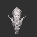 Mô hình đầu rồng 3D nghệ thuật (Dragon Head) cho người đam mê Fantasy - Thumbnail 3