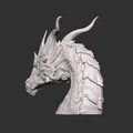 Mô hình đầu rồng 3D nghệ thuật (Dragon Head) cho người đam mê Fantasy - Thumbnail 4