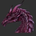 Mô hình đầu rồng 3D nghệ thuật (Dragon Head) cho người đam mê Fantasy - Thumbnail 6