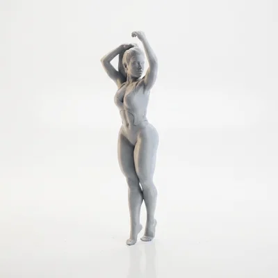 Mô hình tượng nữ Bikini Babe in 3D