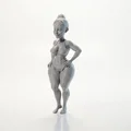 Mô hình tượng nữ Bikini Babe in 3D tinh xảo - Thumbnail 1