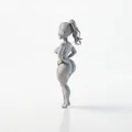 Mô hình tượng nữ Bikini Babe in 3D tinh xảo - Thumbnail 4