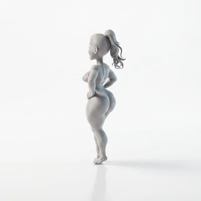 Mô hình tượng nữ Bikini Babe in 3D tinh xảo
