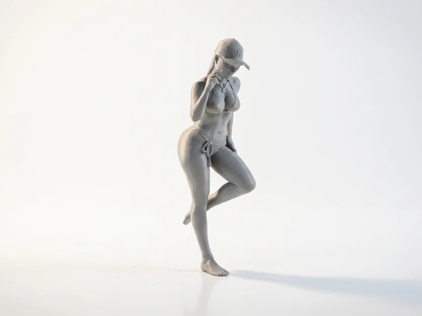 Mô hình tượng cô nàng Bikini 3D Printable - Image 2