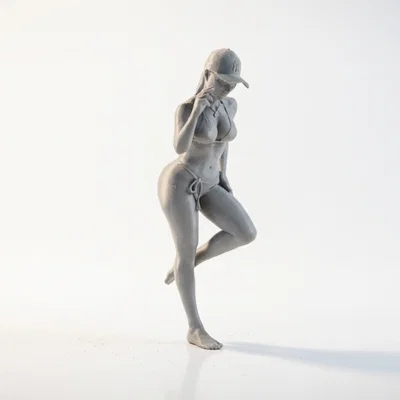 Mô hình tượng cô nàng Bikini 3D Printable