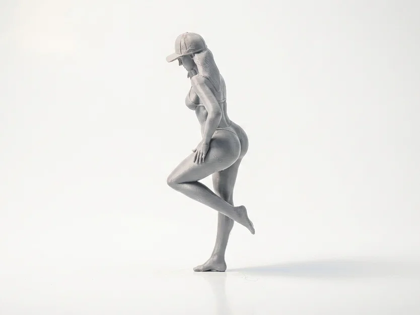 Mô hình tượng cô nàng Bikini 3D Printable - Image 4