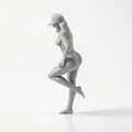 Mô hình tượng cô nàng Bikini 3D Printable - Thumbnail 4