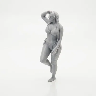 Mô hình nữ nhân vật Bikini Babe 3D cực đẹp