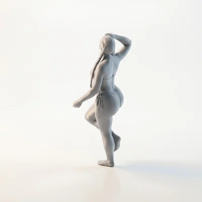 Mô hình nữ nhân vật Bikini Babe 3D cực đẹp