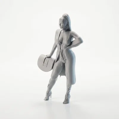 Mô hình tượng nhân vật nữ Bikini Babe in 3D