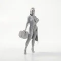 Mô hình tượng nhân vật nữ Bikini Babe in 3D - Thumbnail 2
